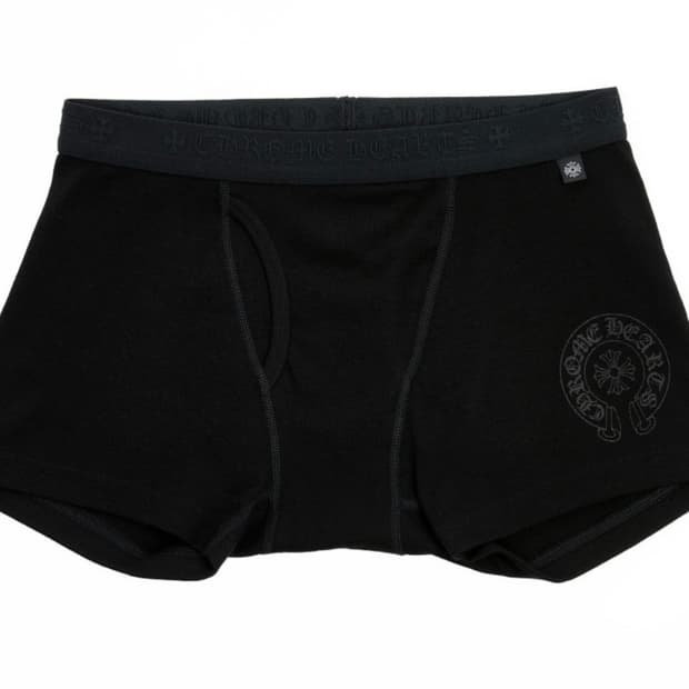 크롬하츠 복서 브리프 블랙 m