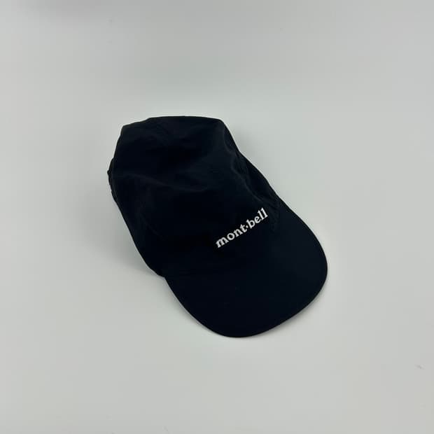 [mont-bell] 몽벨 로고 블랙 나일론 볼캡