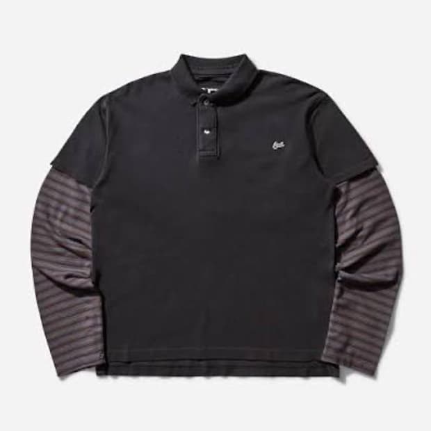 Erl 더블 슬리브 폴로 티셔츠