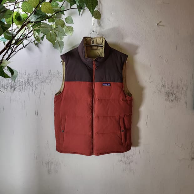 파타고니아 리버시블 패딩 베스트 (M)
