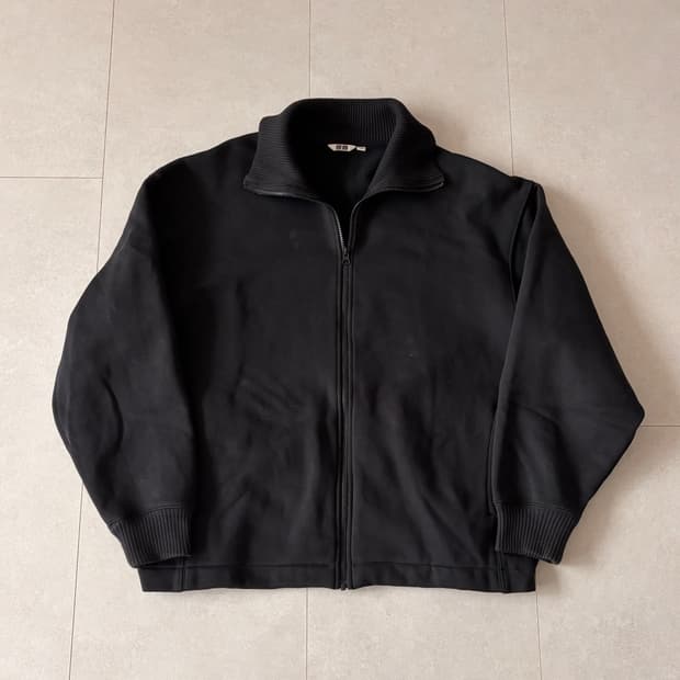 유니클로U 집업 하이넥, 입는 순간 르메르 무드