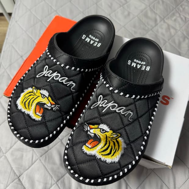 [280] 크록스 x 빔즈 딜런 클로그 블랙 화이트