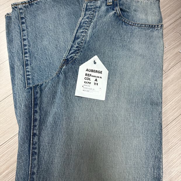 [33] 오베르쥬 말론 블리치 데님 새상품