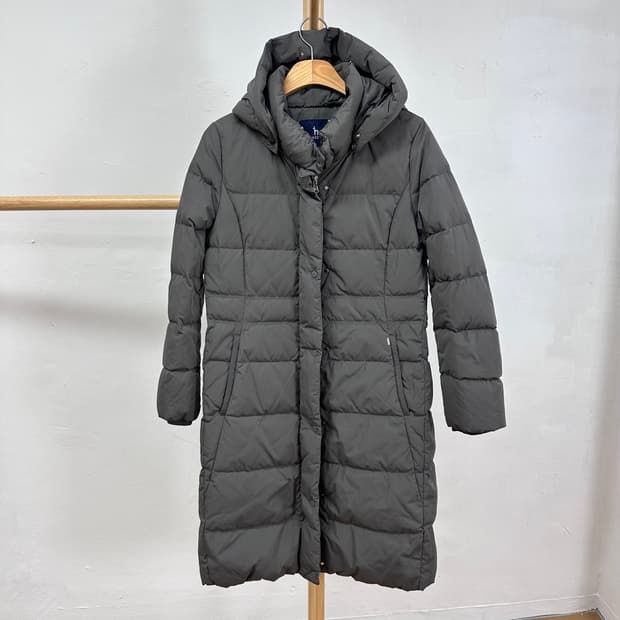 헤지스 HAZZYS 여성 구스 다운 롱패딩 90사이즈 J21