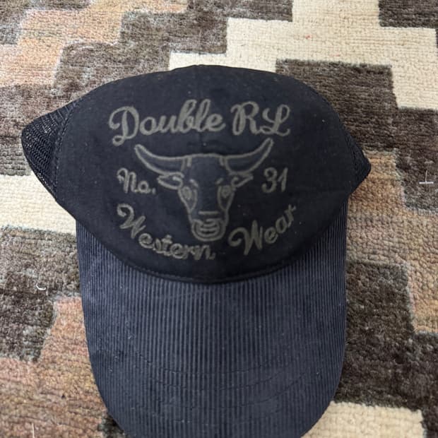 RRL 더블알엘 버팔로 매쉬 볼캡