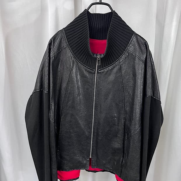 vintage sheep leather jacket 