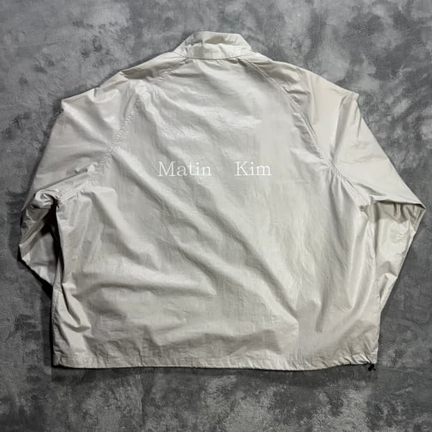 마땡킴 백로고 바람막이 코치자켓