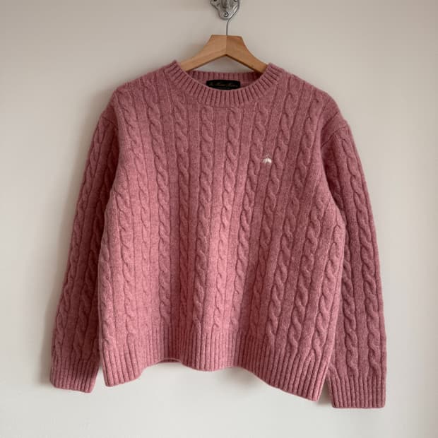 브룩스브라더스(brooksbrothers) 꽈베기 니트