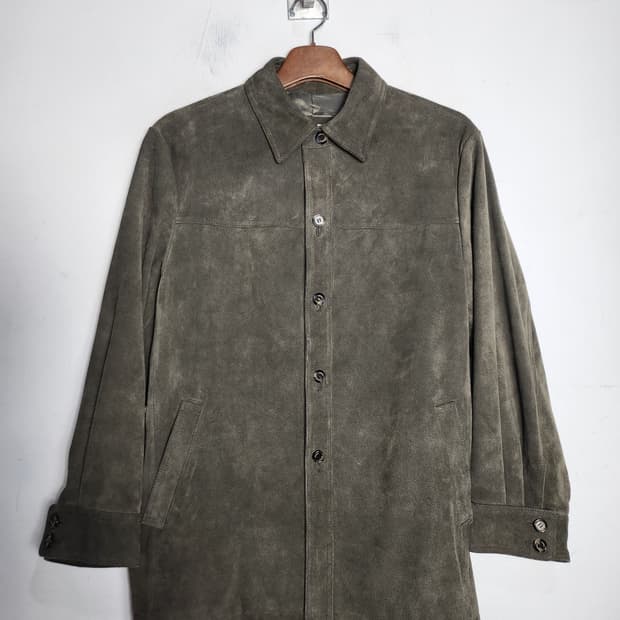 UNDERSON 카우 스웨이드 자켓