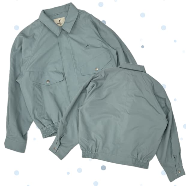Paul Dundy 민트 소라 봄버 자켓 바람막이 시티보이 재팬 빈티지