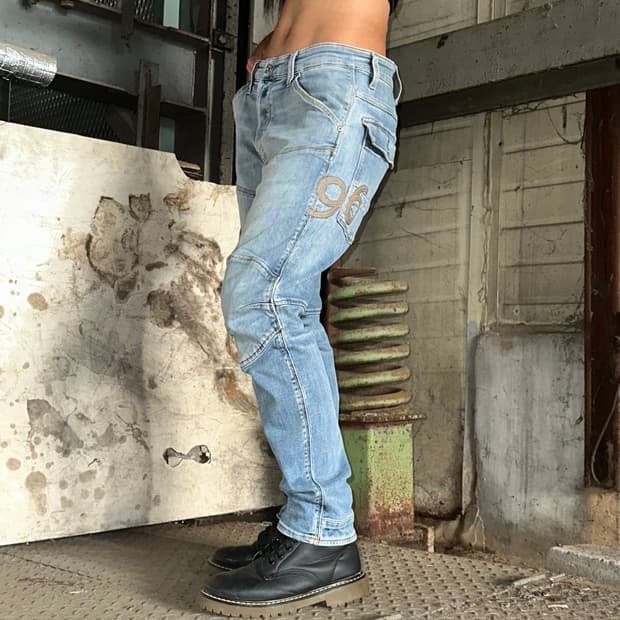 G star raw biker jeans