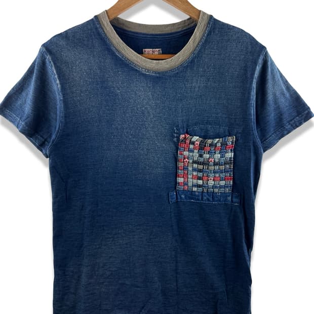 캐피탈 패치워크포켓 에이징 티셔츠2312