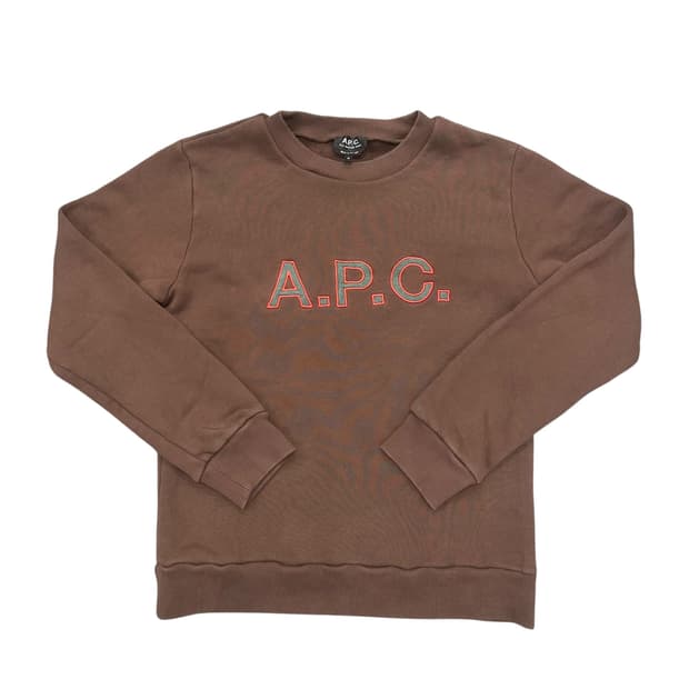 A.P.C 아페쎄 시그니쳐 맨투맨