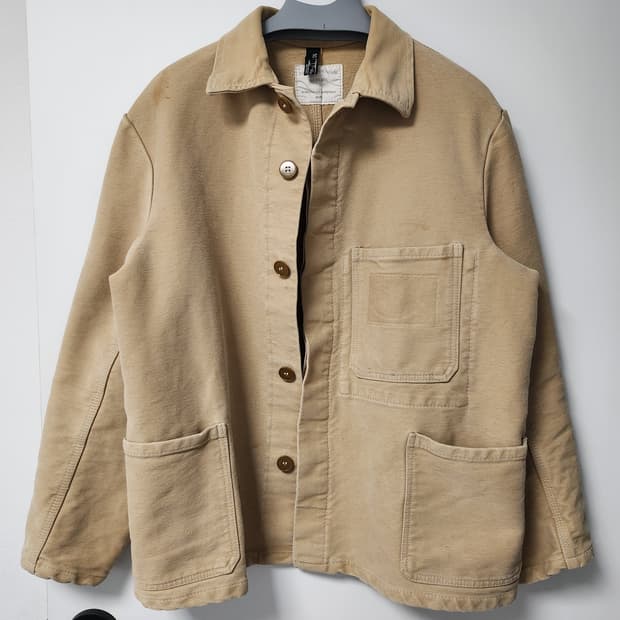 70s vtg 몰스킨 워크자켓