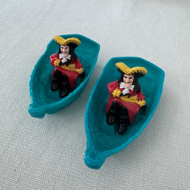 90s 빈티지 맥토이 배 자동차 장난감 / 해적 (2ea)