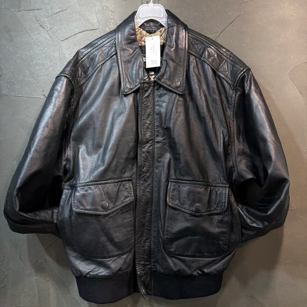 [L] VINTAGE 빈티지 A-2 가죽 자켓