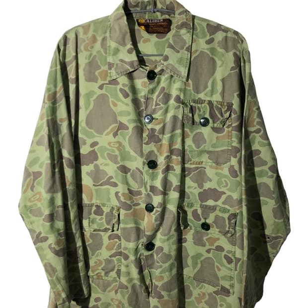 70s caliber 카모플라쥬 디스트로이드 워크 자켓