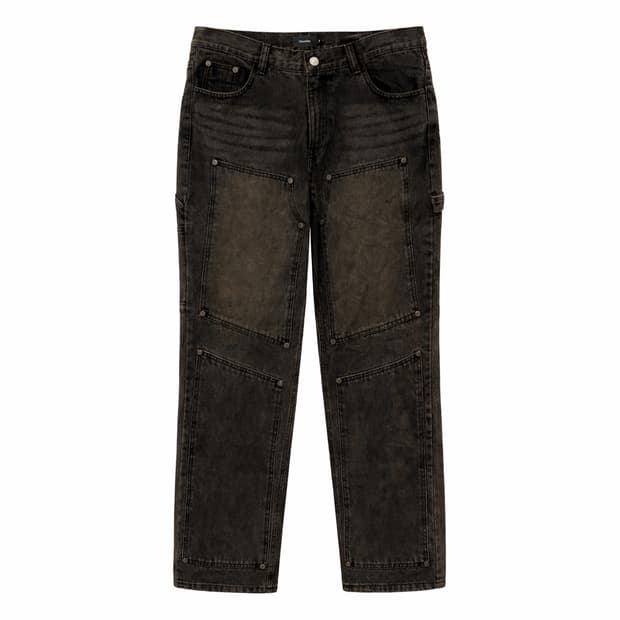 Meantime 워싱 카펜터 팬츠