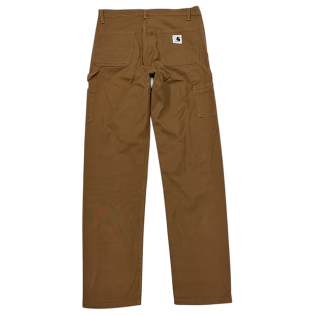 칼하트 WIP 더블니 워크팬츠 바지 브라운 25