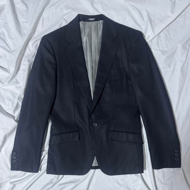 토네이도마트 스트라이프 블레이저