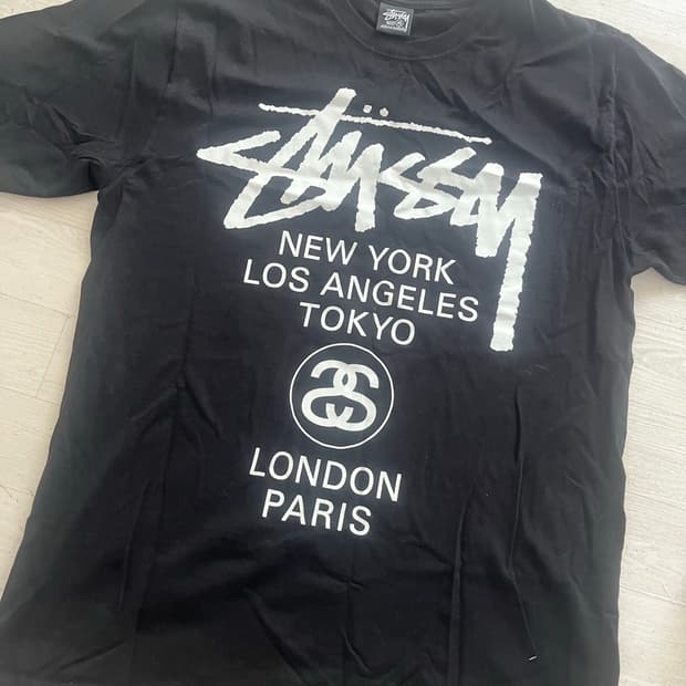 정품 스투시 월드투어 M