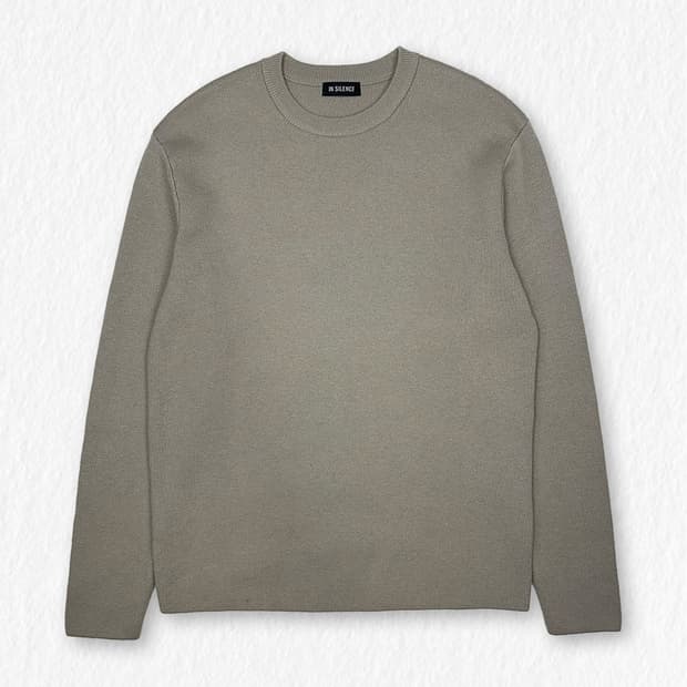 인사일런스 니트 아이보리