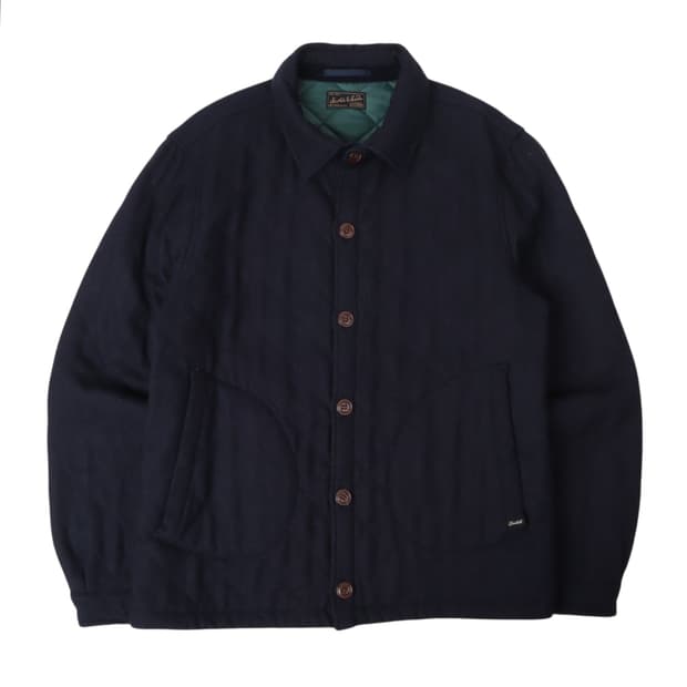 스카치앤소다 울 블루종 퀄팅 점퍼 자켓