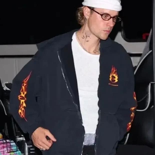 발렌시아가 버닝 유니티 후드 집업 L사이즈