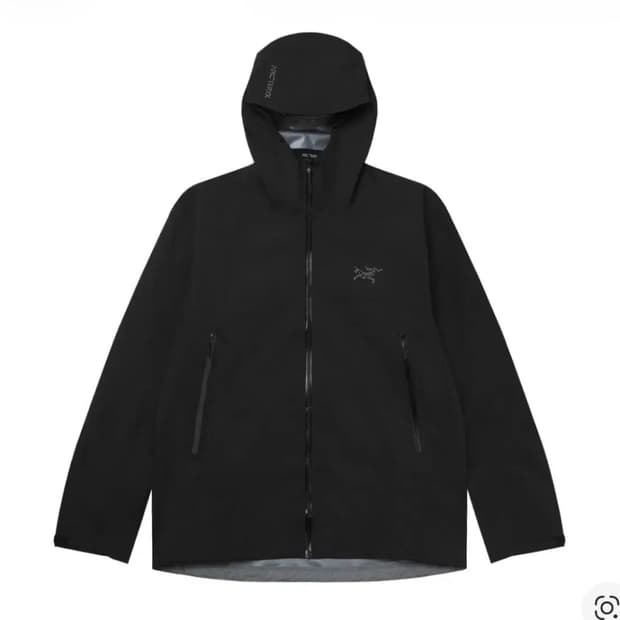 [24SS] 아크테릭스 바람막이 베타 블랙 (M)