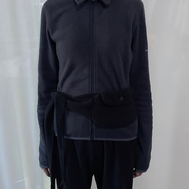 지초이 컴포트 22-006 플리스 집업 셔츠