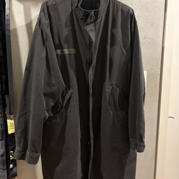 해칭룸 모즈 파카 오버 다이드 그레이 3사이즈