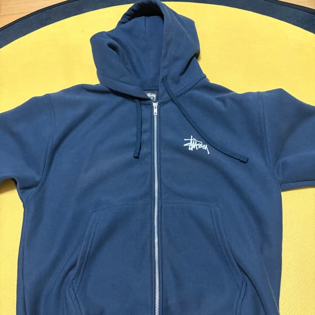 스투시 네이비 후드집업 판매!