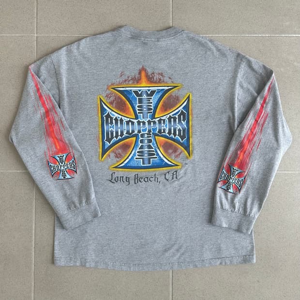 00s 빈티지 웨스트 코스트 차퍼스 롱슬리브 XL