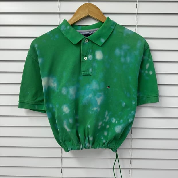 (FREE)타미 크롭반팔-Y409