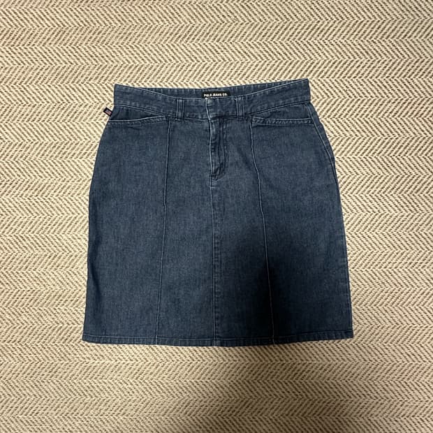 POLO RALPH LAUREN jeans denim skirt
