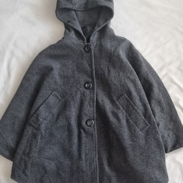 빈티지 모리걸 하구미 케이프 망토 코트