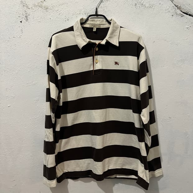 버버리 스트라이프 폴로티