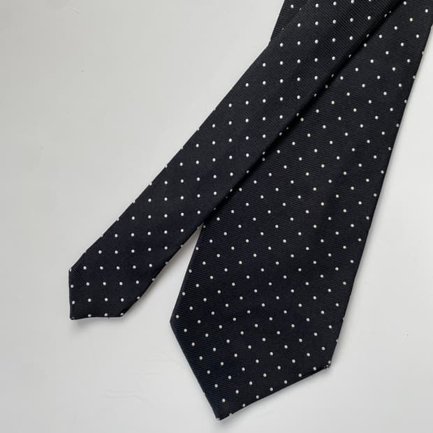 버버리 명품 정품 도트 블랙넥타이 (Burberry)