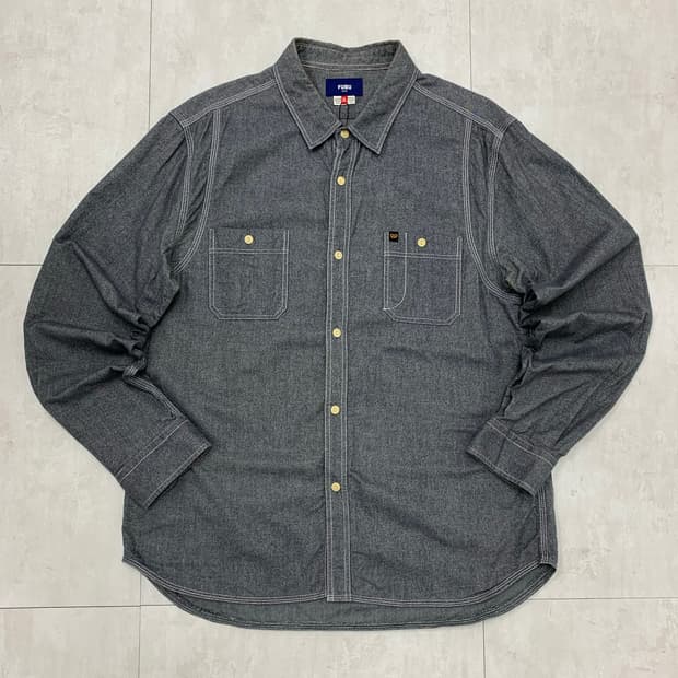 Fubu 흑청 데님 셔츠 #672