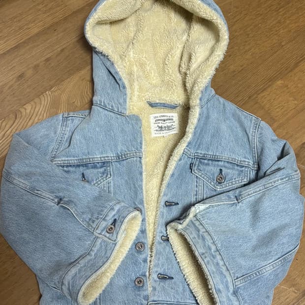 리바이스 쉐르파 데님후드