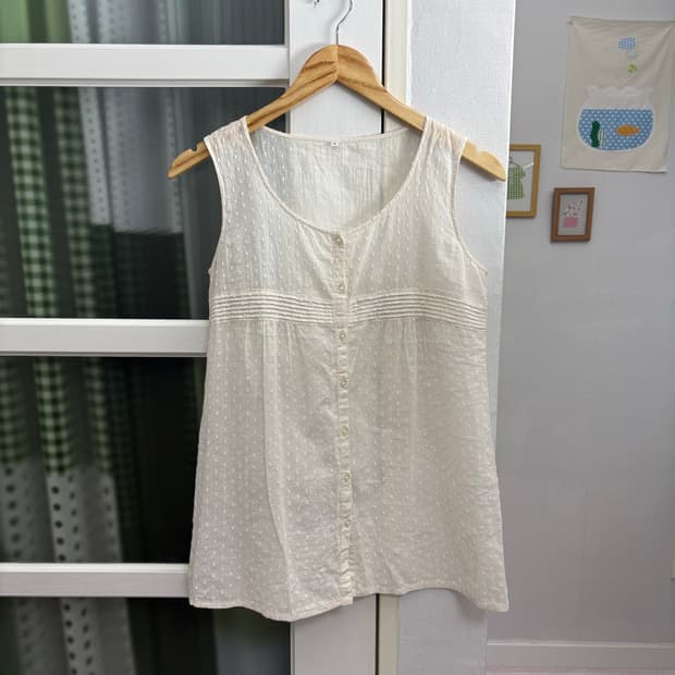 아이보리 도트 슬리브리스