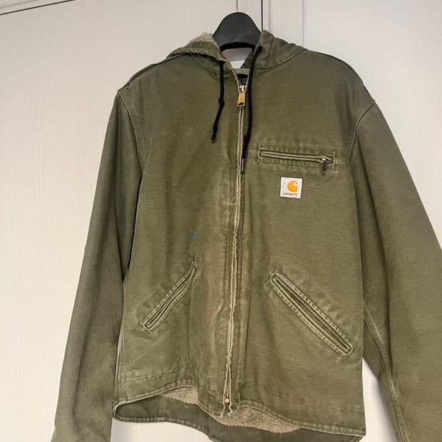 칼하트 w141 워크자켓 카키 올리브