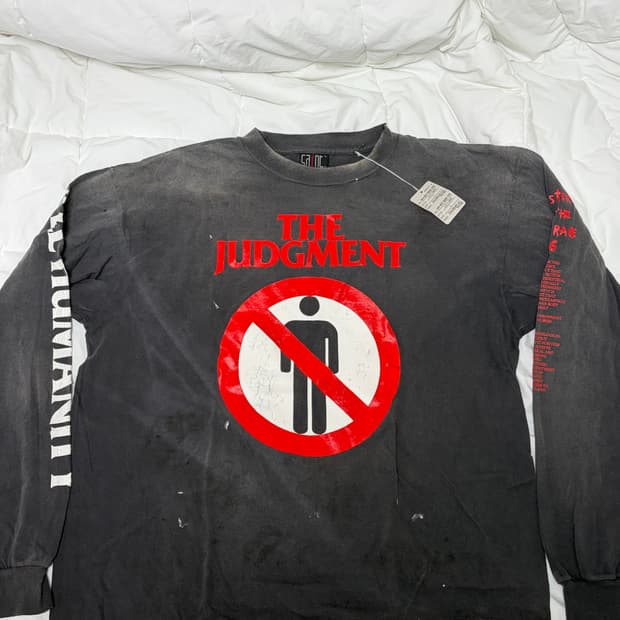 [25AW]세인트미카엘 더 저지먼트 롱슬리브