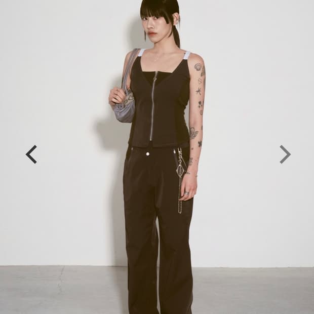 MSCHF 미스치프 STRAP ZIP UP SLEEVELESS