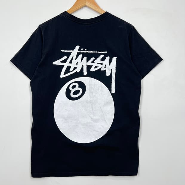 Stussy 스투시 에잇볼 스탁로고 반팔티