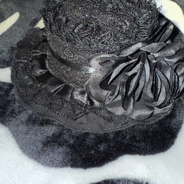 고딕 펑크 미니햇 