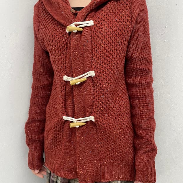 모리 울 블렌디드 떡볶이 가디건