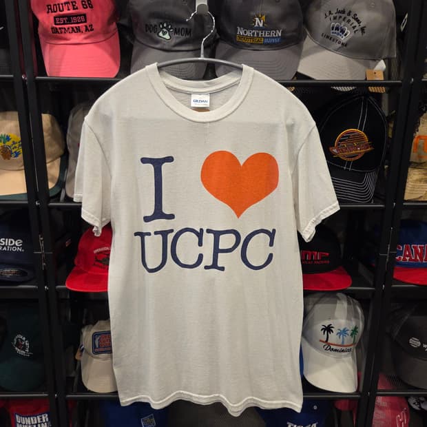 [S] USA수입 빈티지 프린팅 깔끔한 흰티 /ucpc