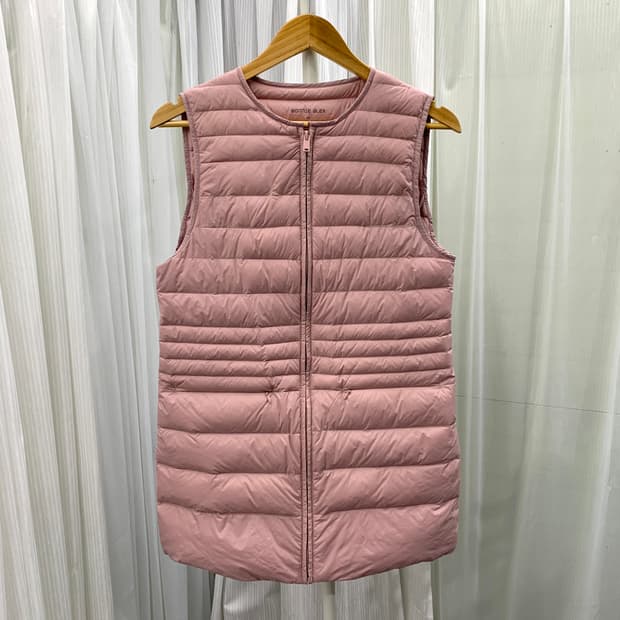 BONNIE ALEX 소프트 구스 다운 경량 패딩 조끼 1705