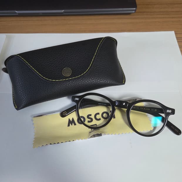 [44-22] 모스콧 밀첸 블랙 / moscot 보스턴 miltzen